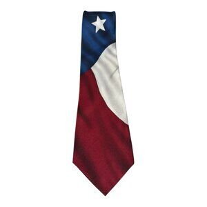 TANGO Americana Series Flag Of Texas 100% Silk Men’s Neck Tie Lone Star State